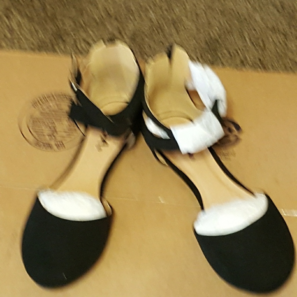 Ankle strap flats